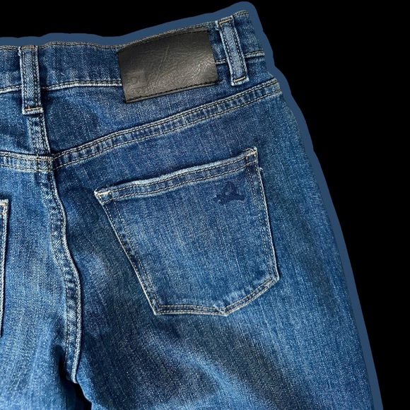 DL1961 Boys ‘Brady’ Slim Fit Distressed Jeans in “Playhouse” Size 12 - Picture 15 of 16